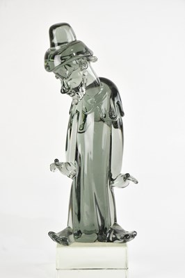 Lot 121 - MURANO; an Italian glass model of a bearded...