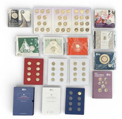 Lot 1557 - THE ROYAL MINT; a group of collectable coins...