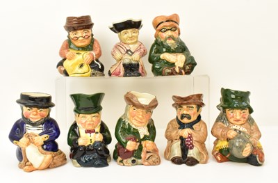 Lot 140 - ROY KIRKHAM POTTERY; a set of eight medium...