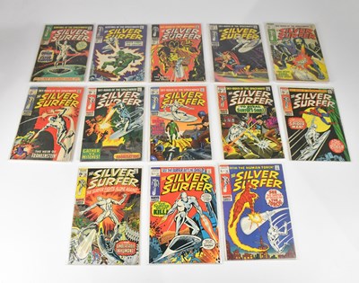 Lot 2020 - COMICS: MARVEL; THE SILVER SURFER, No’s 1-18,...