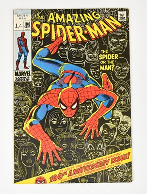 Lot 2023 - COMICS: MARVEL: THE AMAZING SPIDER MAN; No 100,...