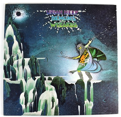Lot 483 - URIAH HEEP; 'Demons and Wizards' album on...