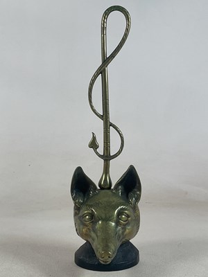 Lot 146 - PEERAGE, ENGLAND; a brass and cast iron...