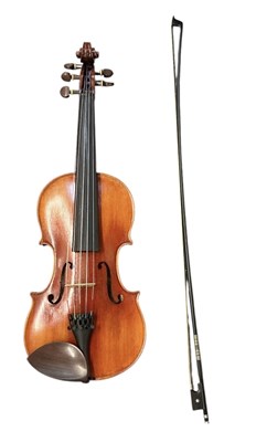 Lot 380 - SONIC VIOLINS; a modern full size five string...