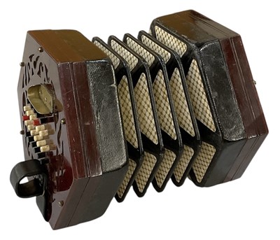 Lot 450 - LACHENAL & CO; a cased forty-eight key English...