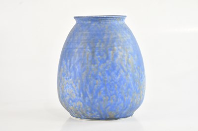 Lot 58 - RUSKIN; a large crystalline glazed vase of...