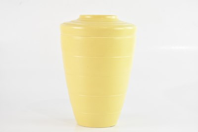 Lot 59 - KEITH MURRAY FOR WEDGWOOD; a large tapering...