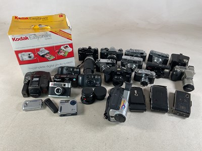 Lot 359 - A large quantity of cameras, to include...