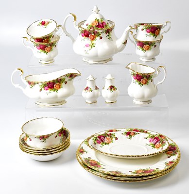 Lot 200 - ROYAL ALBERT; an 'Old Country Roses' part...