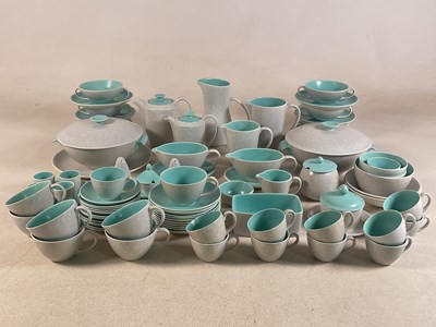 Lot 229 - POOLE POTTERY; a quantity of 'Twintone'...