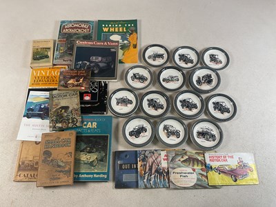 Lot 90 - A quantity of automobilia, comprising a...