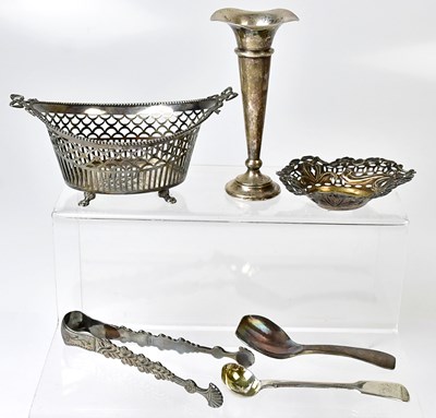 Lot 531 - Five hallmarked silver items, comprising a...