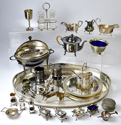 Lot 510 - A quantity of silver-plated items, to include...