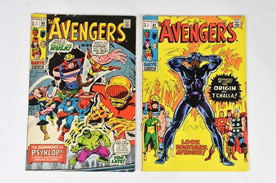 Lot 2063 - COMICS: MARVEL: THE AVENGERS; No’s 87 origin...