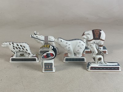 Lot 234 - WEDGWOOD; animal figures from the Noah's Ark...