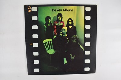 Lot 489 - YES; 'The Yes Album' on Atlantic red plum...