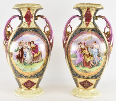 Lot 582 - A pair of late 19th/early 20th century Royal...