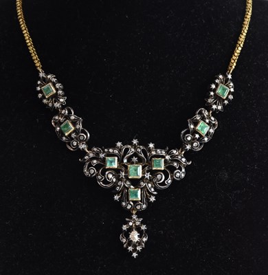 Lot 1421 - A late 19th/early 20th century 18ct yellow...