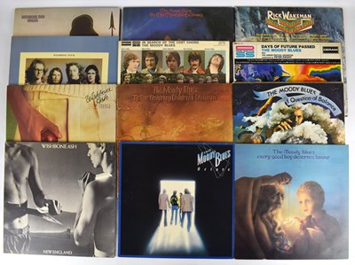 Lot 256 - A mixed lot of records to include Wishbone Ash...