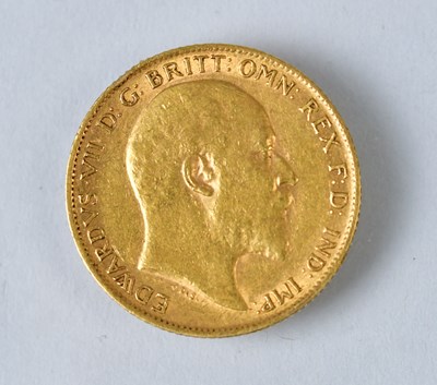 Lot 629 - An Edward VII half sovereign, 1906.