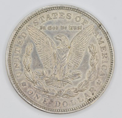 Lot 1614 - A Morgan dollar, 1921, no mint mark suggesting...