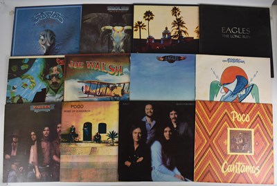Lot 270 - AMERICAN ROCK; albums to include The Eagles...
