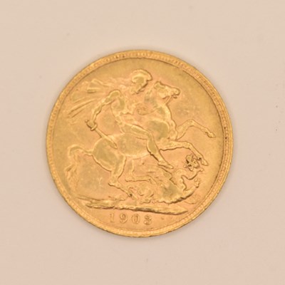Lot 1541 - An Edward VII full sovereign, 1903.
