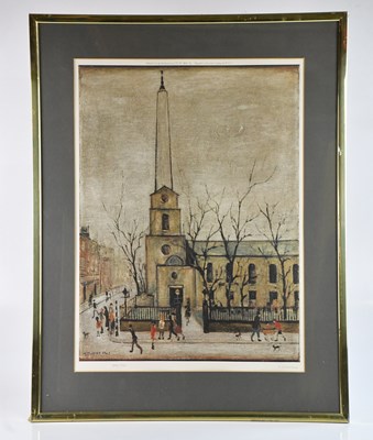 Lot 7 - LAURENCE STEPHEN LOWRY (1887-1976); pencil...