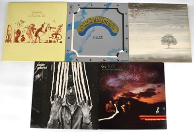 Lot 294 - Five albums comprising Genesis 'A Trick of the...