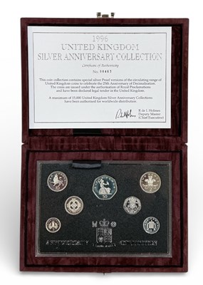 Lot 1618 - THE ROYAL MINT; a 1996 United Kingdom Silver...