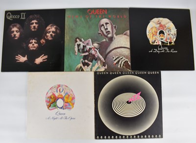Lot 242 - QUEEN; five albums comprising 'A Day at the...