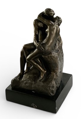 Lot 704 - AFTER AUGUSTE RODIN (French, 1840-1917); a...