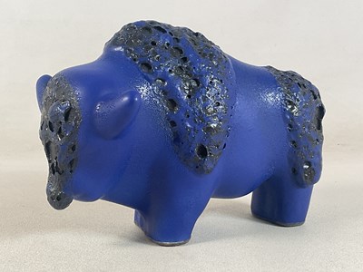 Lot 211 - KURT TSCHORNER FOR OTTO KERAMIK; a fat lava...