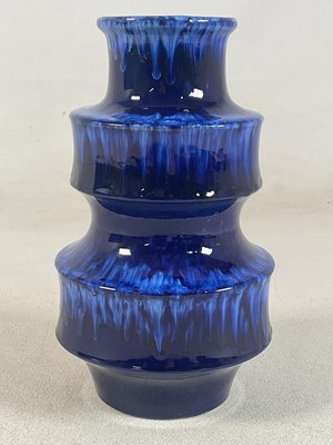 Lot 258 - SCHEURICH; a West German 'Pagoda' vase, with...