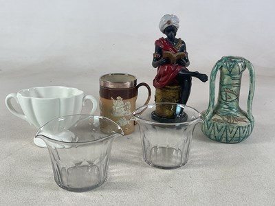 Lot 274 - A small group of ceramics and glass,...
