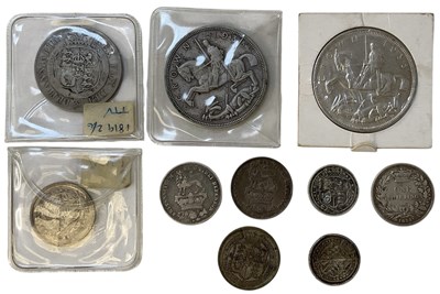 Lot 1569 - A collection of ten George III and later...