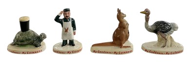 Lot 590 - CARLTON WARE; a set of four early 20th century...