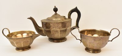 Lot 515 - VINERS; a George V hallmarked silver...