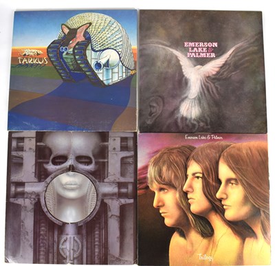 Lot 290 - EMMERSON, LAKE & PALMER; four albums...