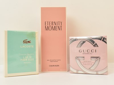 Lot 262 - Three new and boxed ladies' perfumes,...