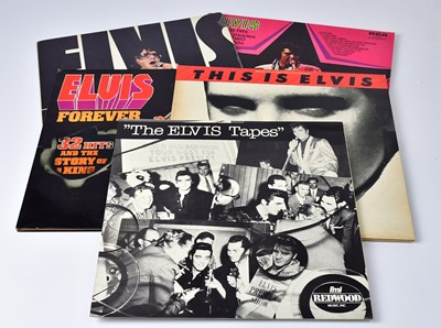Lot 337 - ELVIS; a quantity of LPs, to include 'Loving...