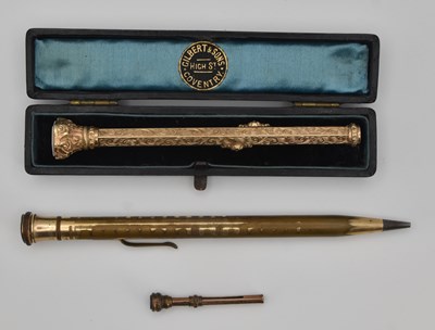 Lot 1148 - A late 19th/early 20th century yellow metal...