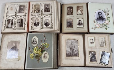 Lot 365 - A collection of four Victorian photograph...