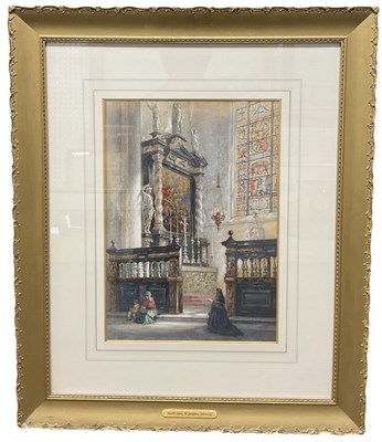 Lot 216 - SAMUEL READ (1816-1882); watercolour, 'South...