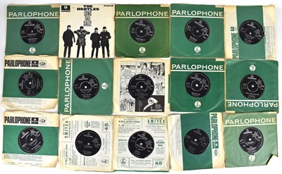 Lot 433 - THE BEATLES; fifteen 45s to include 'Please...