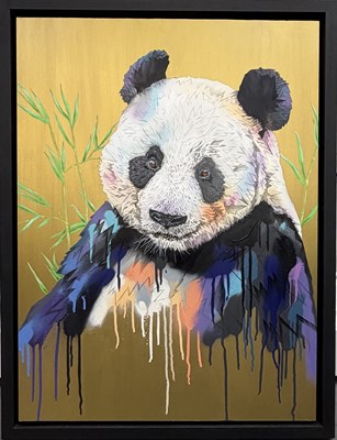 Lot 171 - STEPHEN FORD; an original oil and acrylic on...