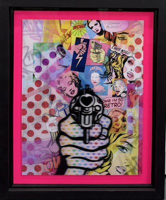 Lot 178 - DAN PEARCE; a limited lenticular edition 'Aim...
