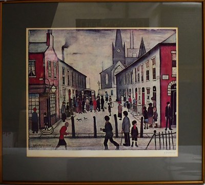 Lot 440 - LAURENCE STEPHEN LOWRY RBA RA (1887-1976); a...