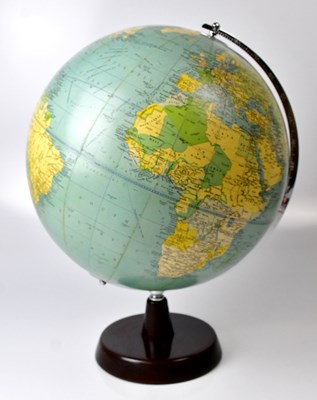 Lot 276 - PHILIPS'; a 13.5" terrestrial 'Challenge Globe'...