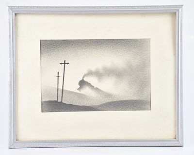Lot 85 - TREVOR GRIMSHAW (1947-2001); pencil and...
